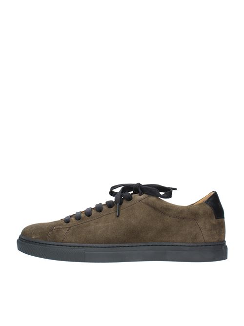 Sneakers modello D500 in camoscio. JOHN SPENCER | D500PIOMBO